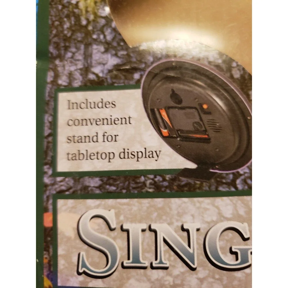 Singing Bird Clock 15th Anniversary Limited Edition Mark Feldstein AMAZING SHAPE